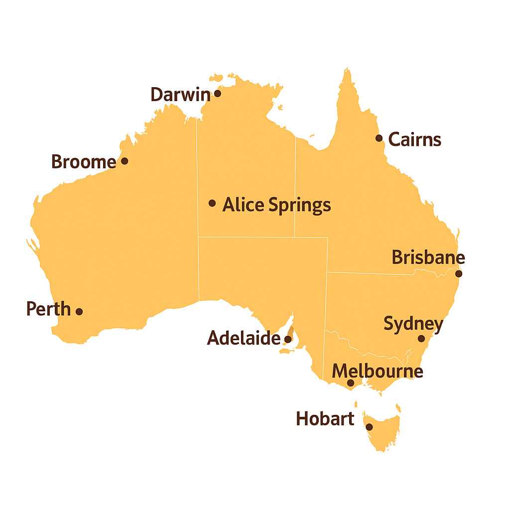 Australia Map